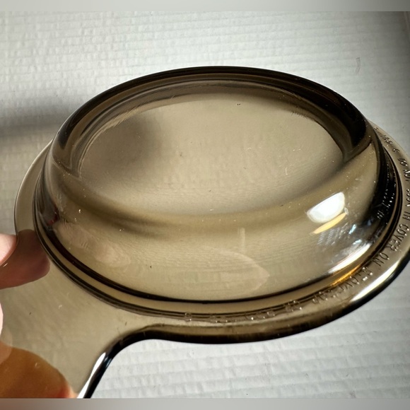 Pyrex Visions Amber Grab It Bowl Replacement Lid P-150-C Corning USA - Picture 9 of 10